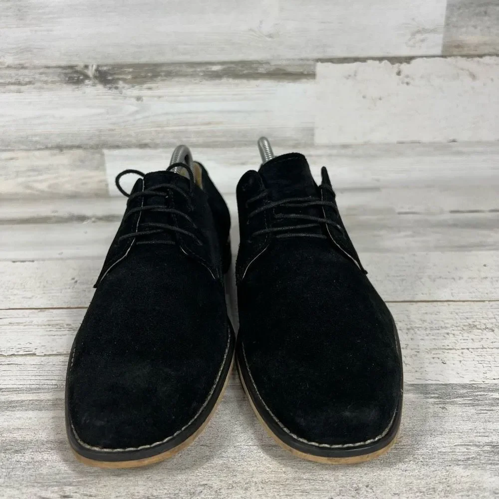 Stacy Adams Men's Oxford Shoes Lace Up Suede Black Size‎ 8M